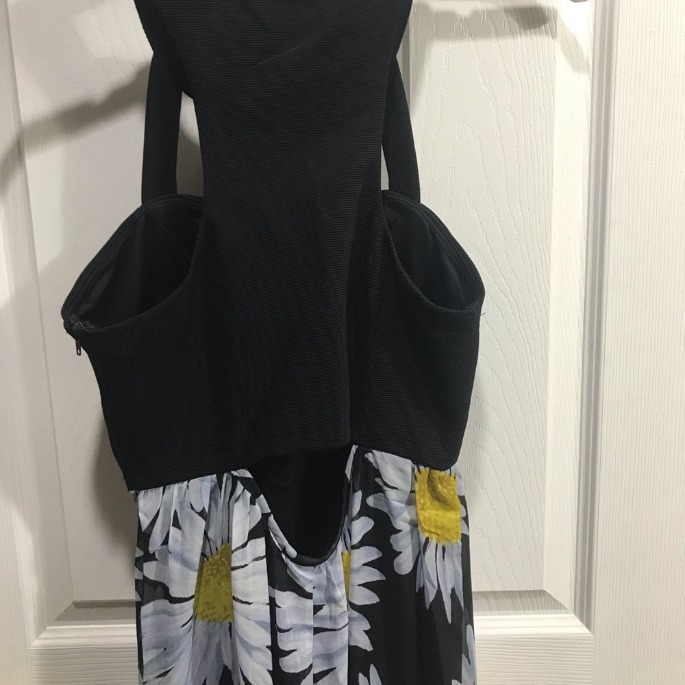 Long floral dress